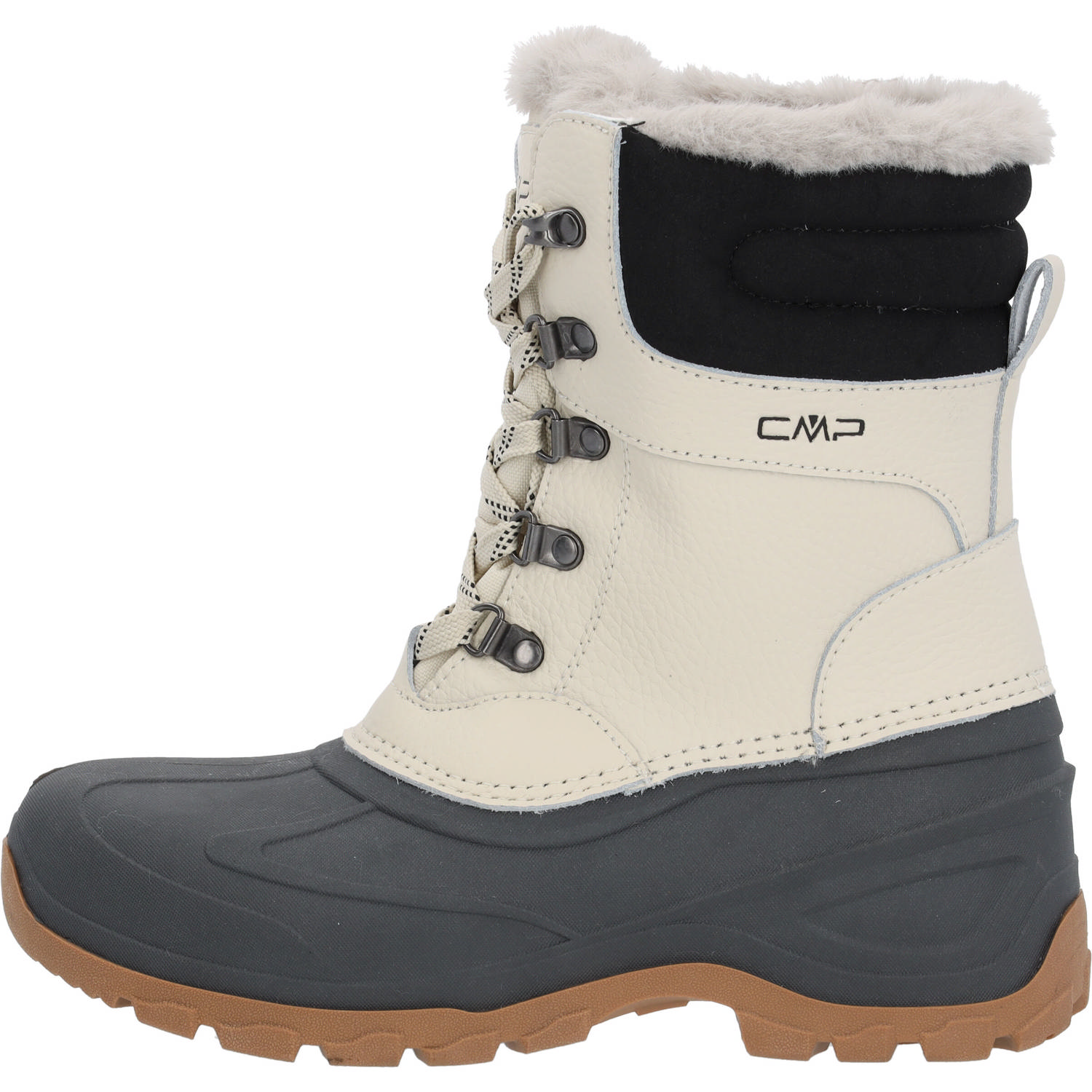 CMP Atka 3Q79546, Schnürstiefel, Damen, Weiß