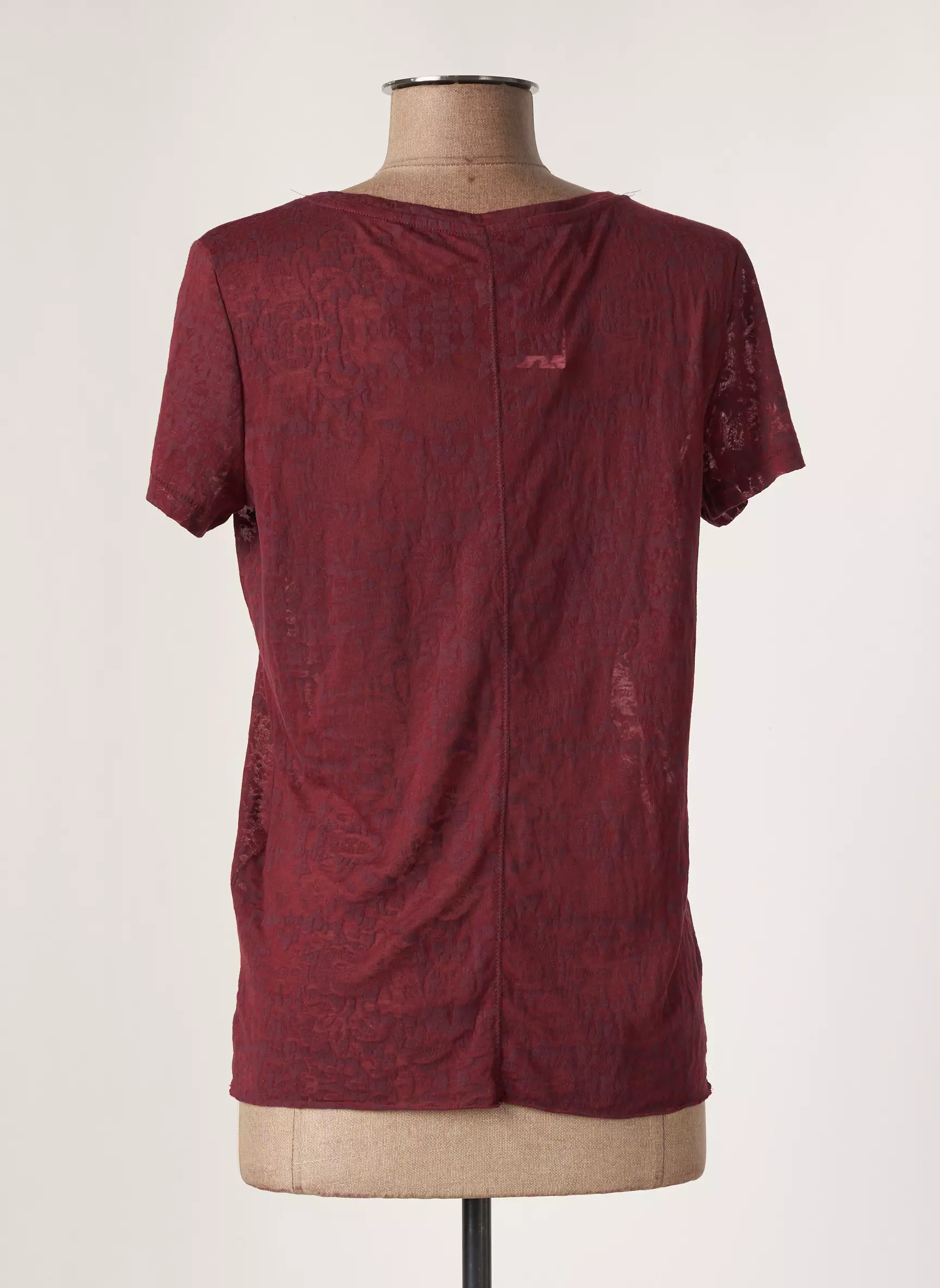 Only Tshirts Femme couleur rouge