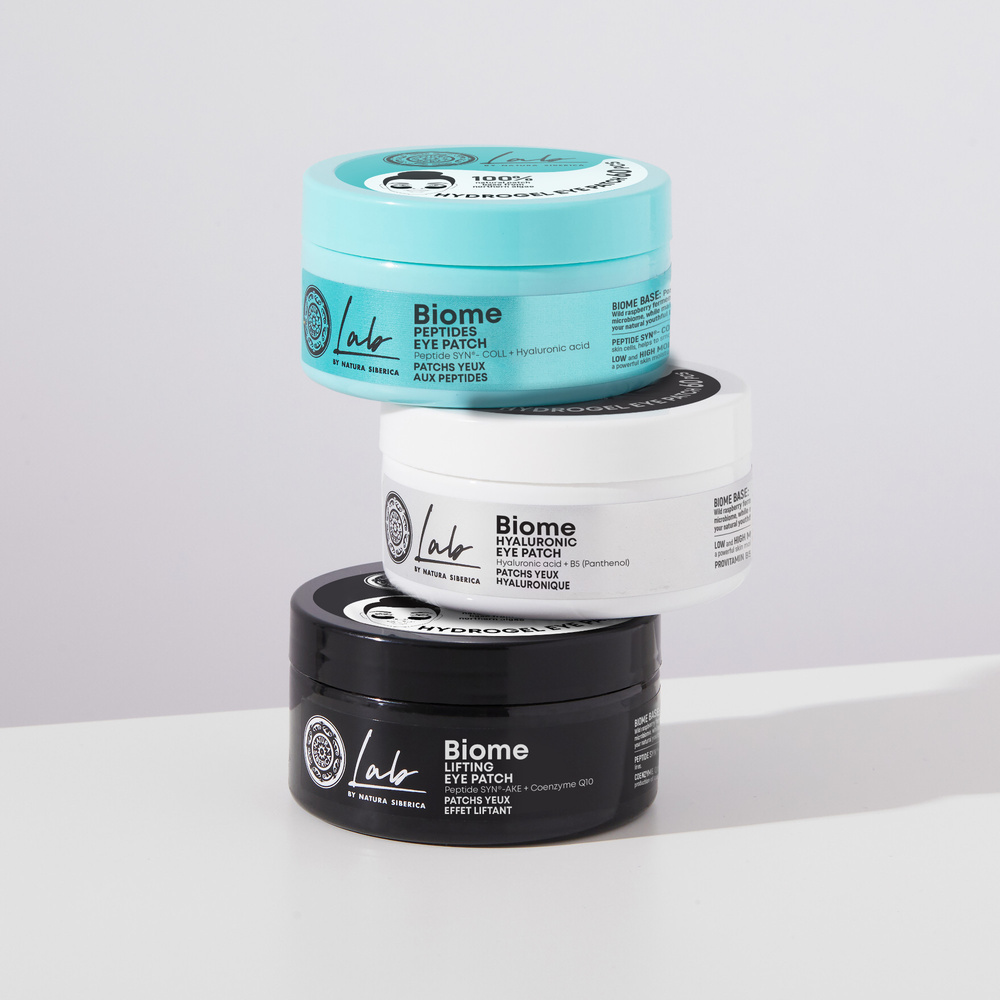 Natura Sibérica Patchs yeux hydrogel Super Tonifiants soin du regard