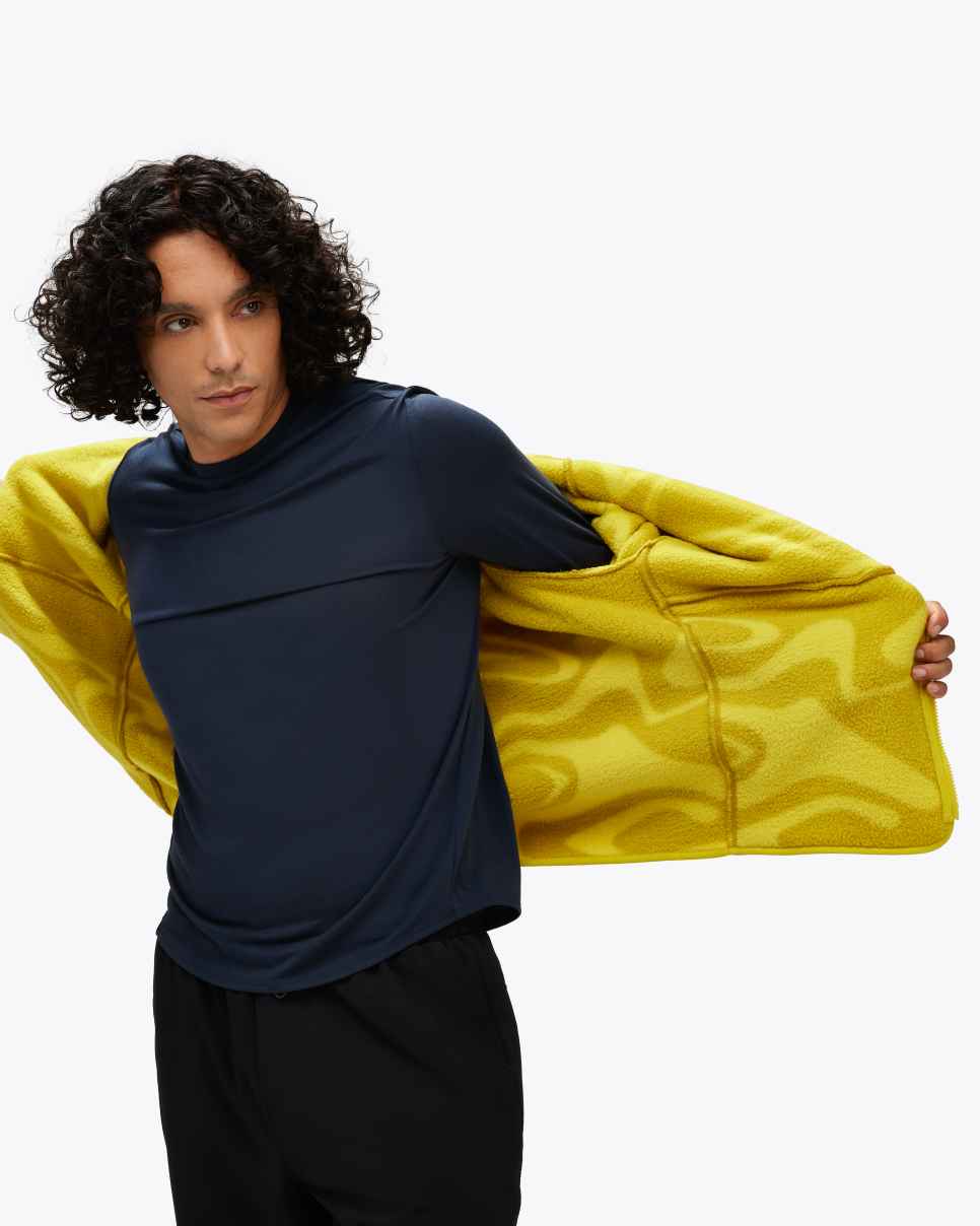 Ridgetop Full-Zip Fleece Print Outdoor Topo