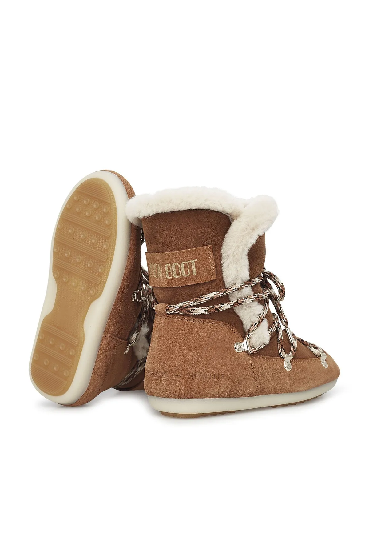 MOON BOOT  Schneestiefel - Braun - Flacher Absatz