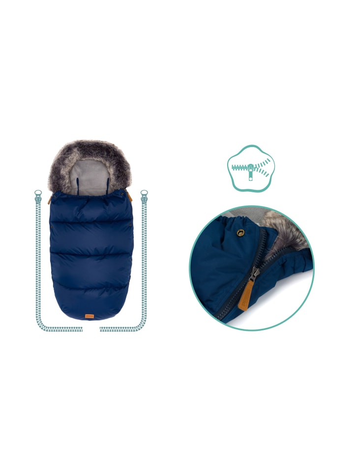 fillikid Winterfußsack Manaslu in Navy günstig kaufen onesize
