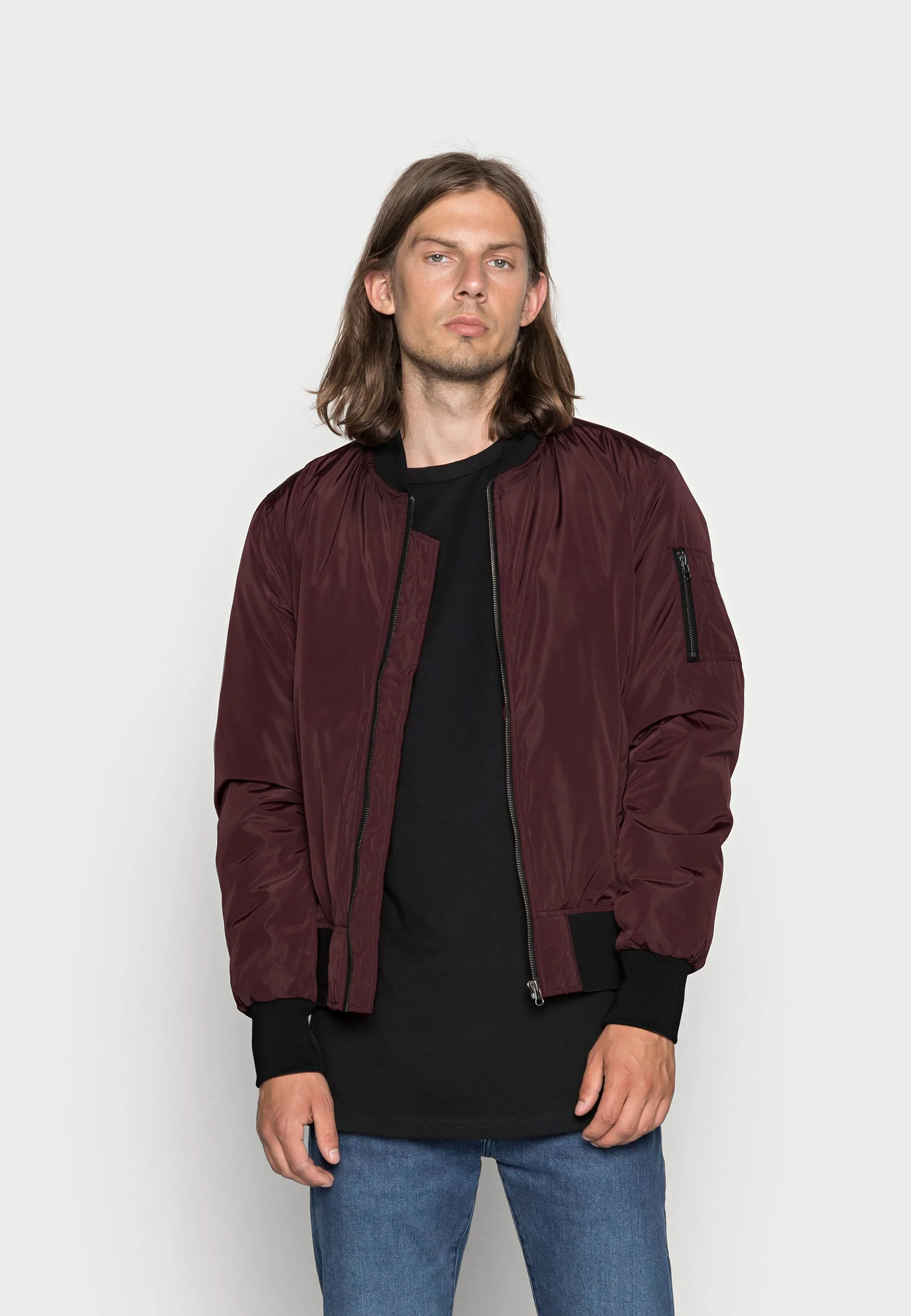 Chaqueta bomber bicolor Urban Classics - Chaqueta bomber
