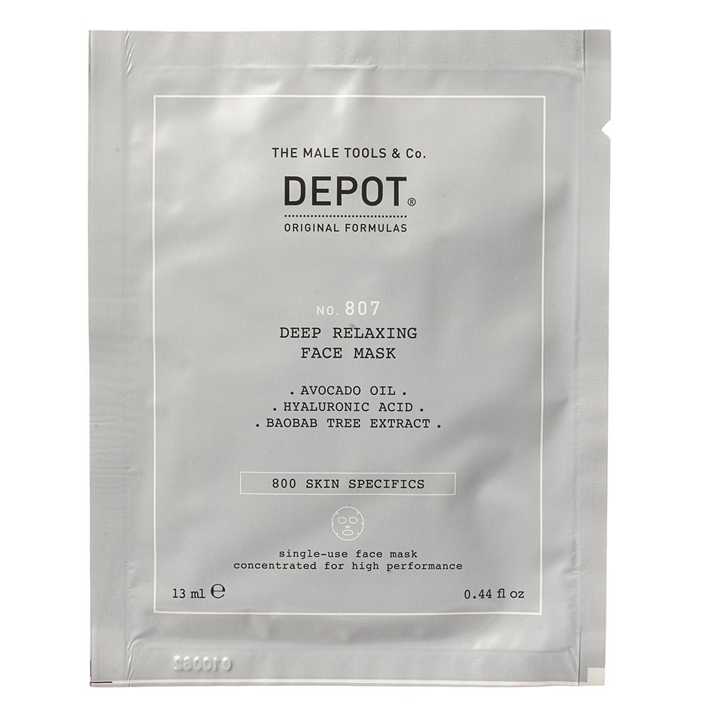 DEPOT 807 Deep Relaxing Face Mask Box 12 x 13 ml