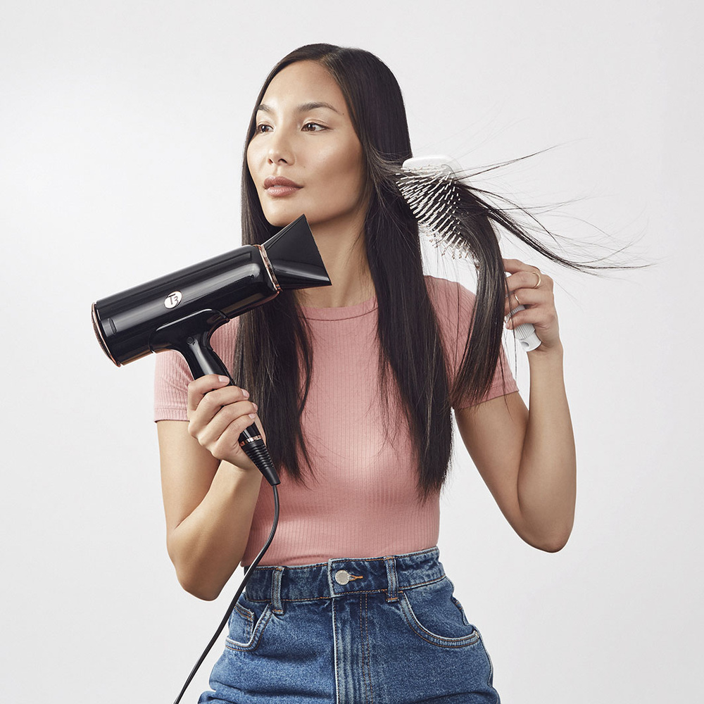 T3 Brosse Professionnelle Brosse A Tête Perforée Pour Brushing