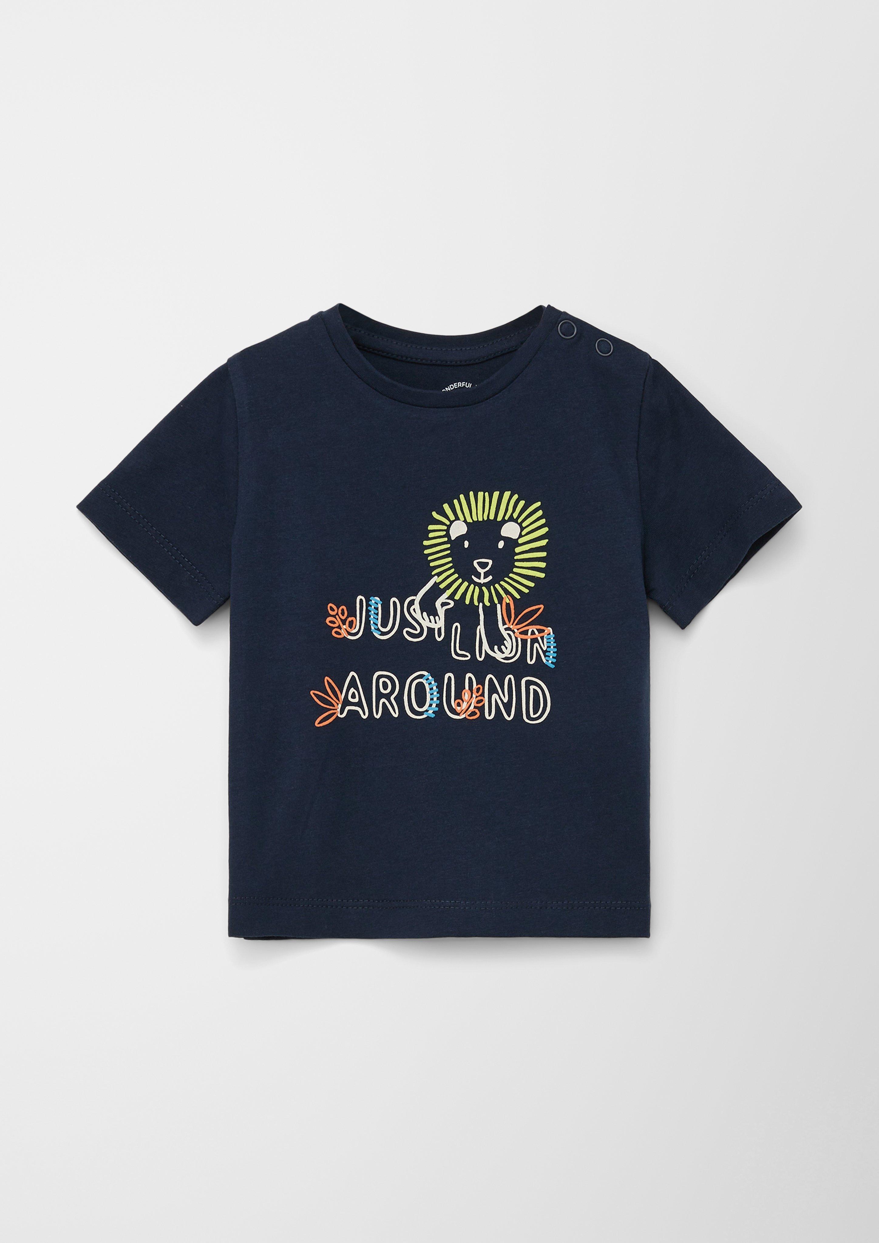 T-Shirt mit Frontprint  2128680-5952