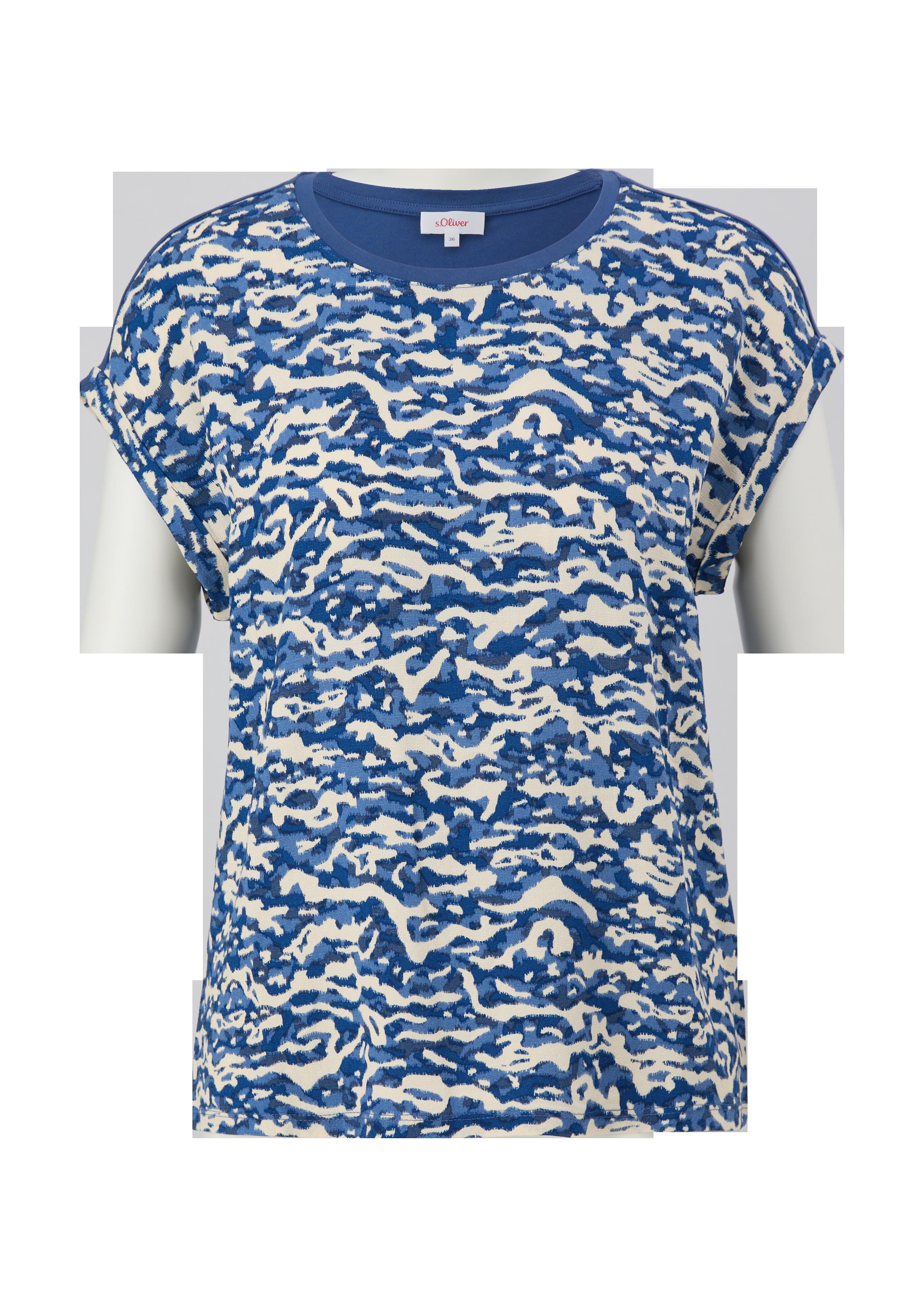 Blusenshirt im Fabricmix  2137184-57A1