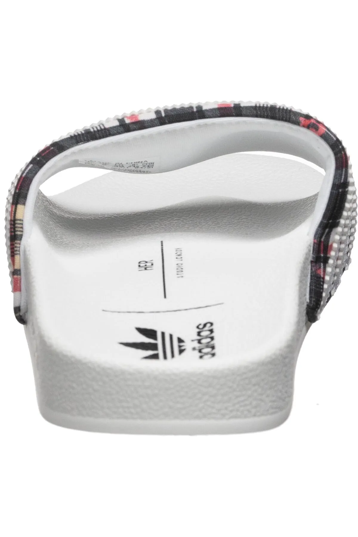 adidas  Pantolette - Weiß - Flacher Absatz
