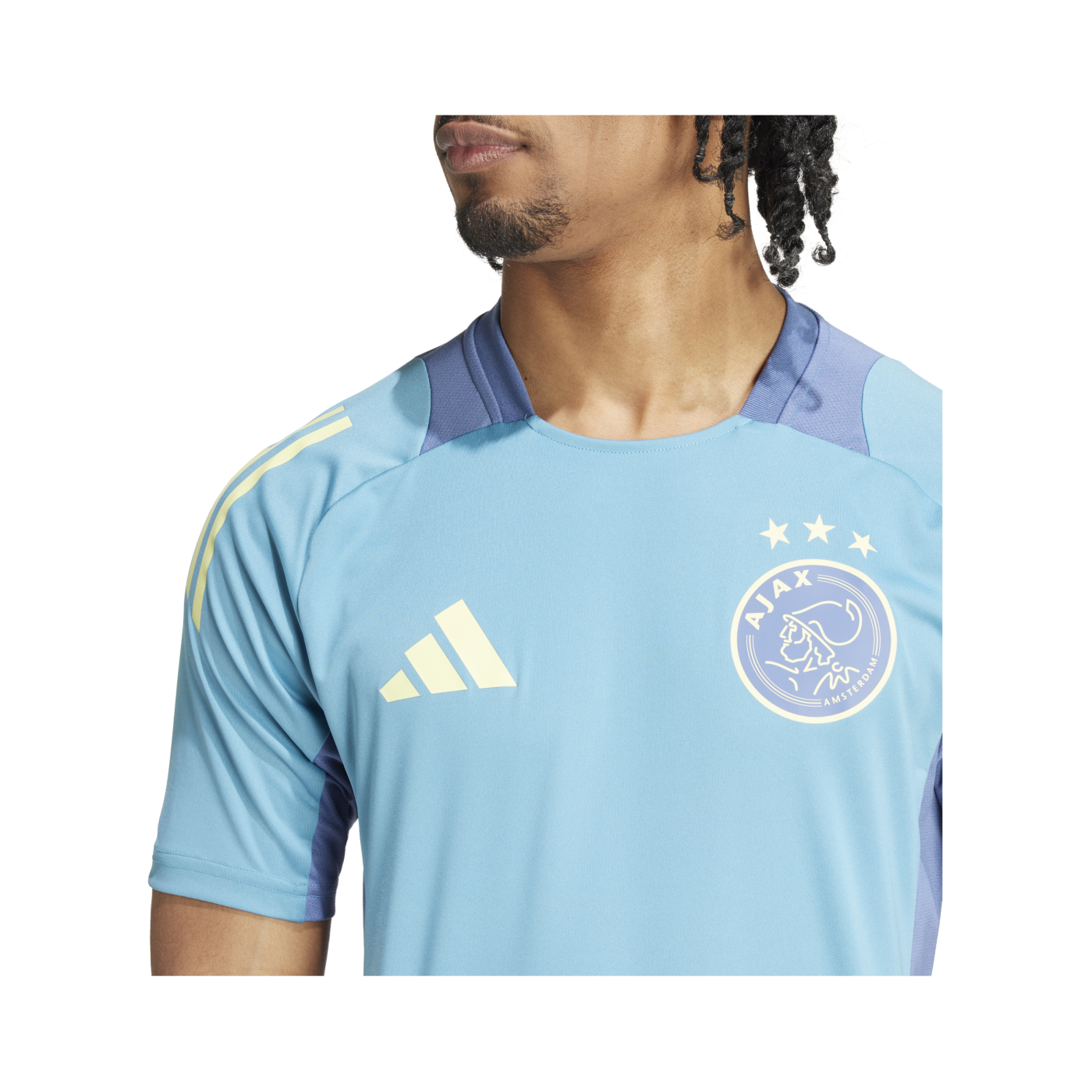 adidas Ajax Amsterdam Training T-Shirt Blau