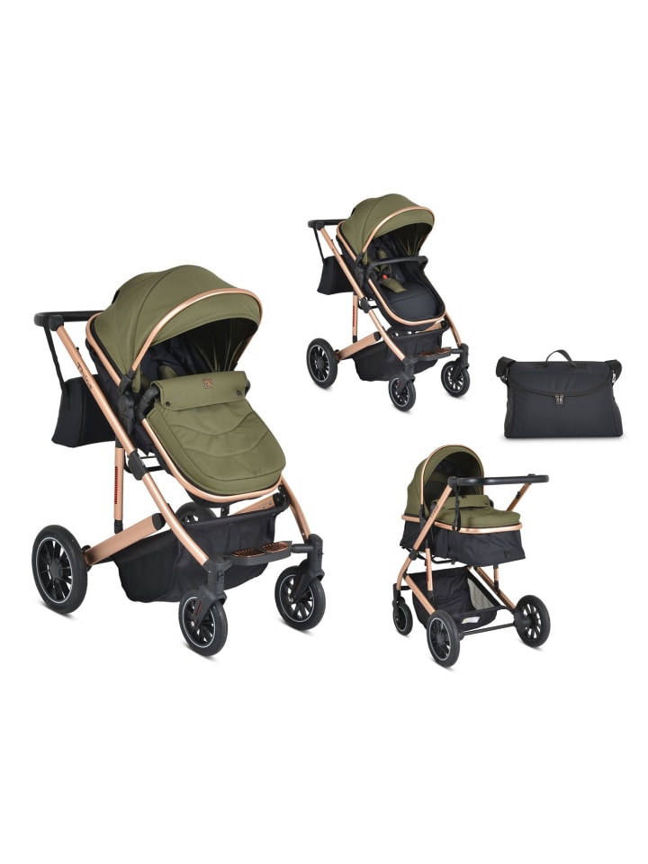 Moni Kombikinderwagen 2 in 1 Thira in grün günstig kaufen onesize