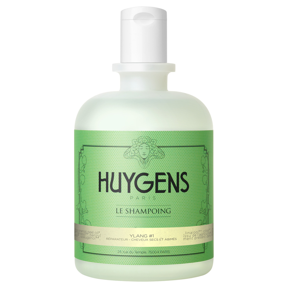 huygens LE SHAMPOING YLANG #1 CHEVEUX SECS Shampoing BIO réparateur pour cheveux secs