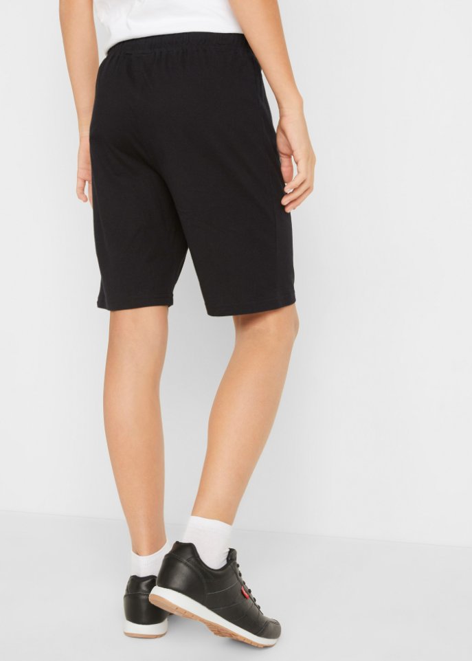 Jungen Kurze Shirthose aus Bio-Baumwolle (2er Pack)
