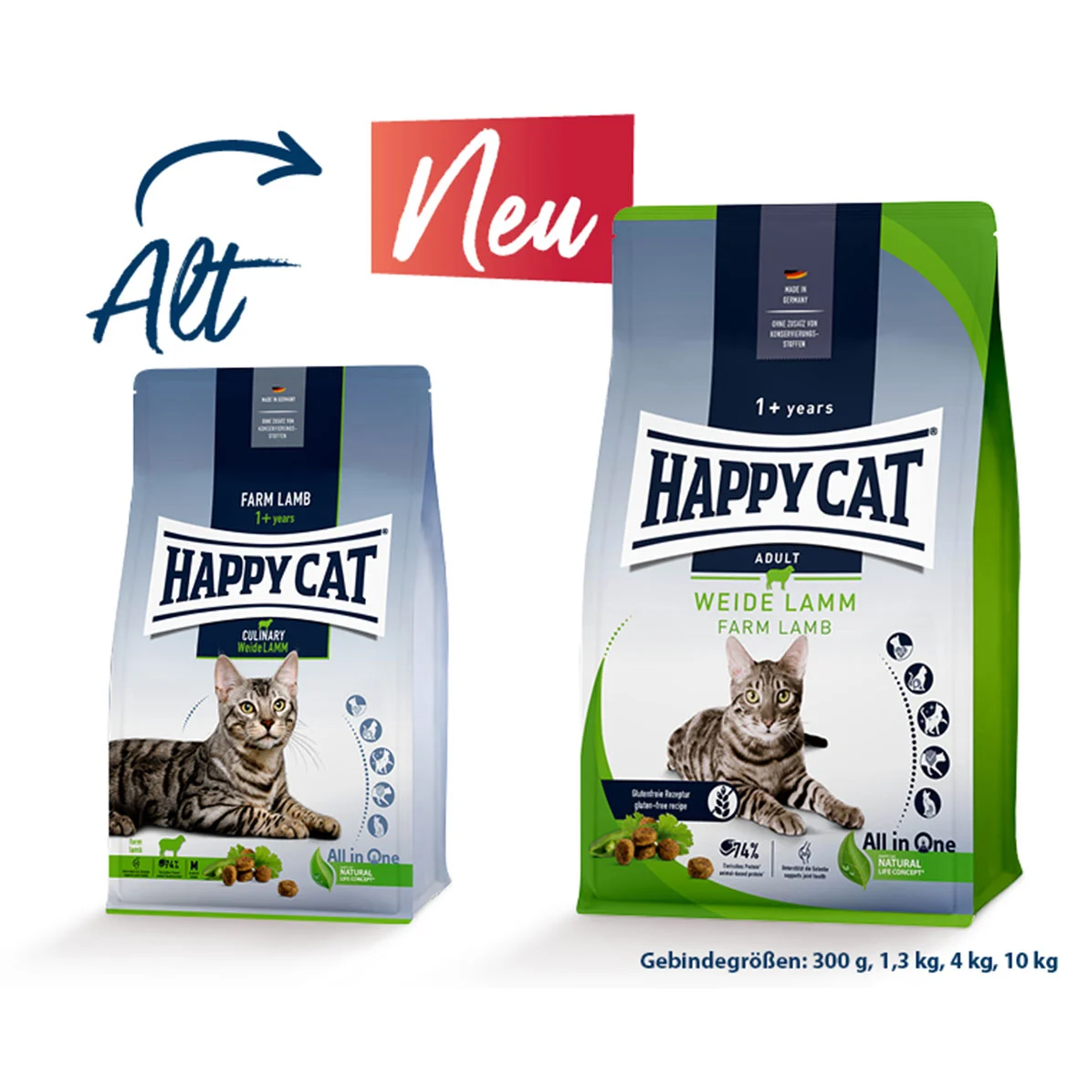 Happy Cat Culinary Adult Weide Lamm günstig kaufen