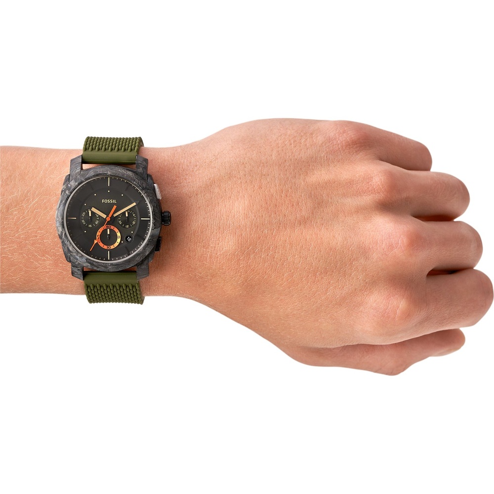Fossil Chronographe Carbone Montre