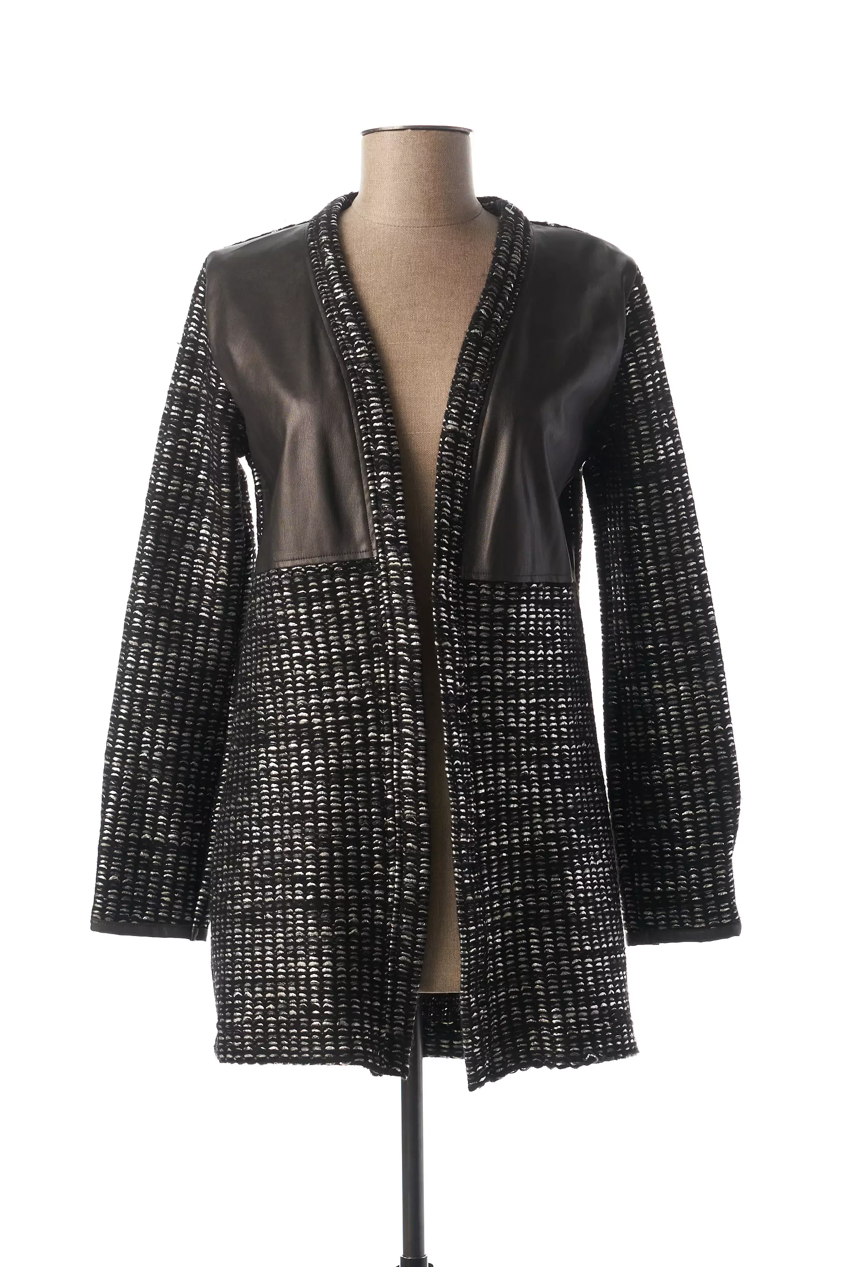 Mado Et Les Autres Vestecasual Femme couleur noir
