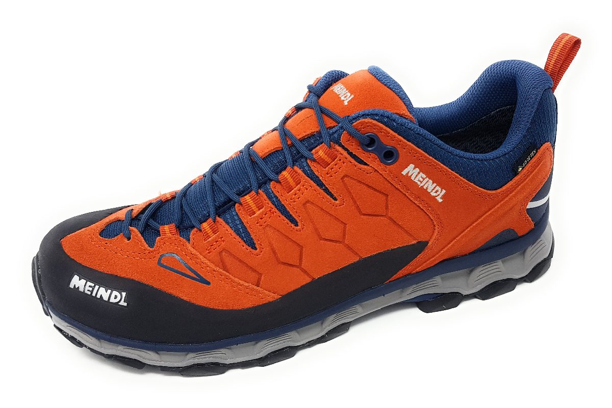 Meindl Lite Trail GTX 3966-24 Rot 24 leuchtorange/jeans