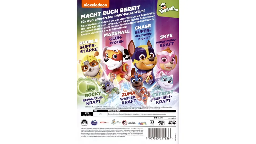 Paw Patrol - Mighty Pups