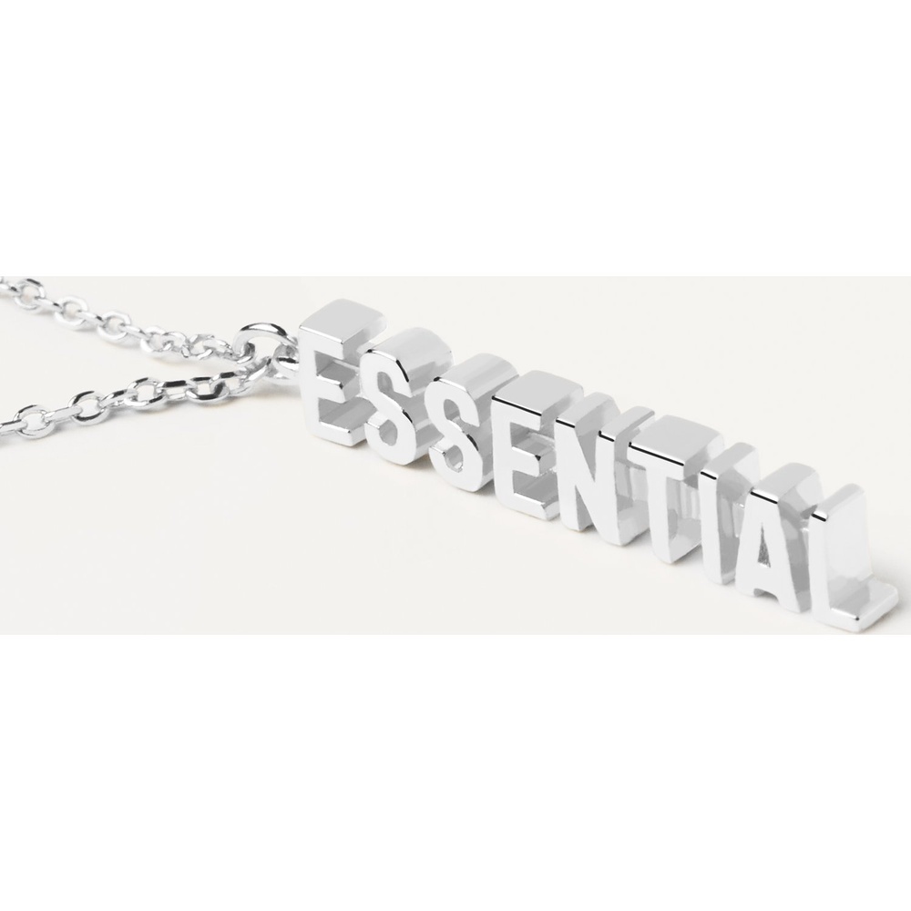 P D Paola Chaînette 925 Argent collier
