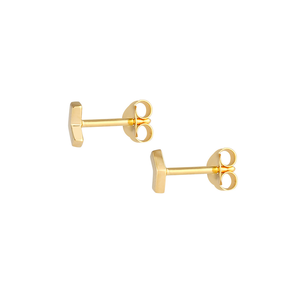 Elli Elli Boucles d'Oreilles Stecker Dreieck Geo Spitze 925 Silber Boucles d'oreilles