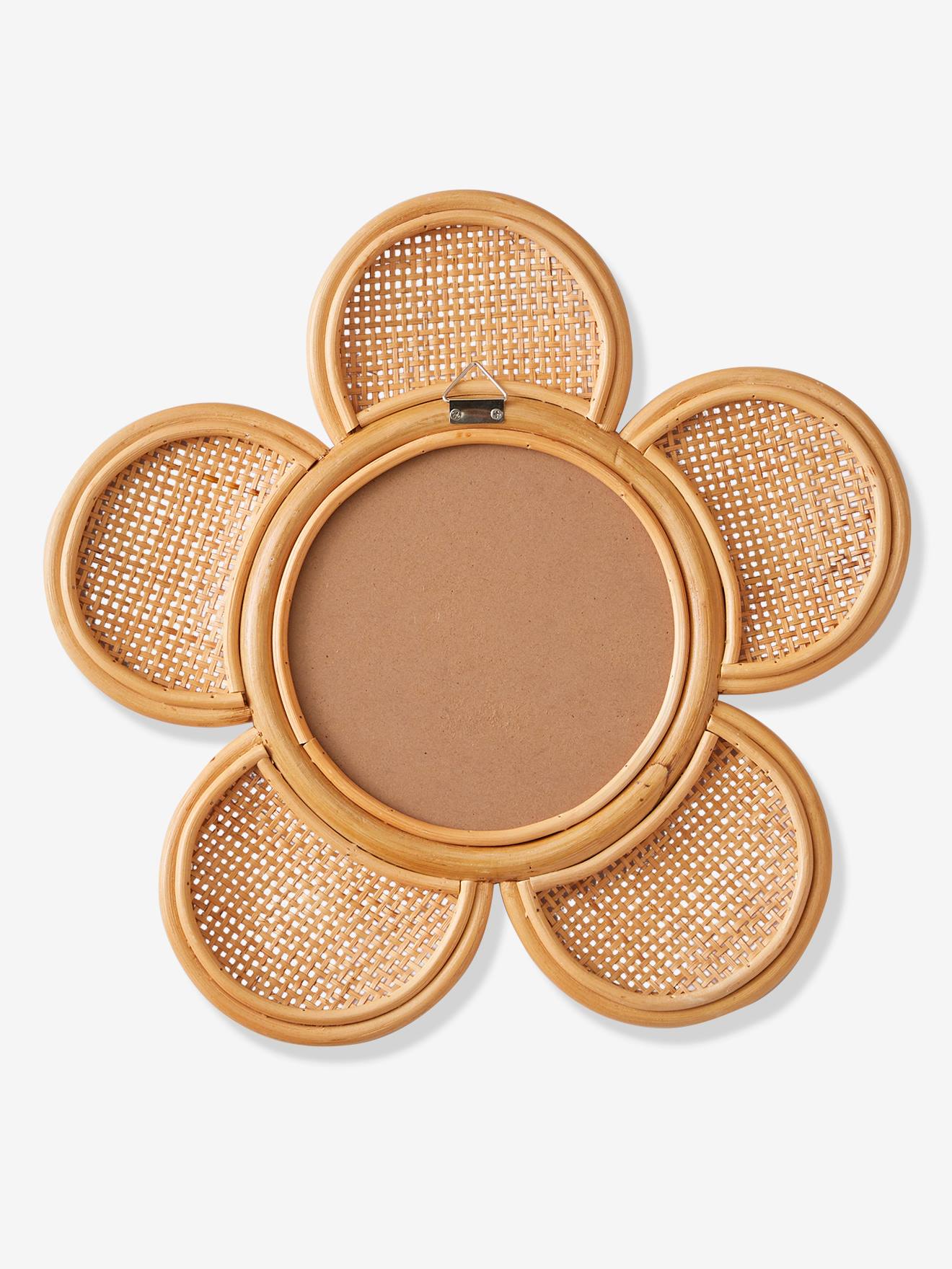 Vertbaudet Runder Kinderzimmer Spiegel - beige golden