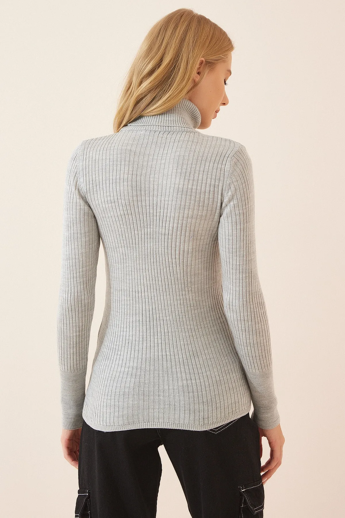 Happiness İstanbul  Pullover - Dunkelblau - Regular Fit
