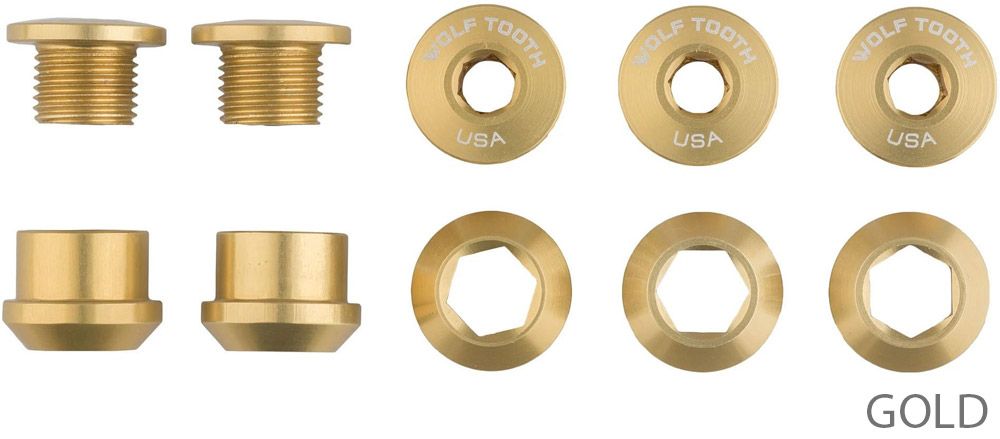 Wolf Tooth Components 1-fach Kettenblattschrauben (5 Stück) kaufen | Bike-Discount