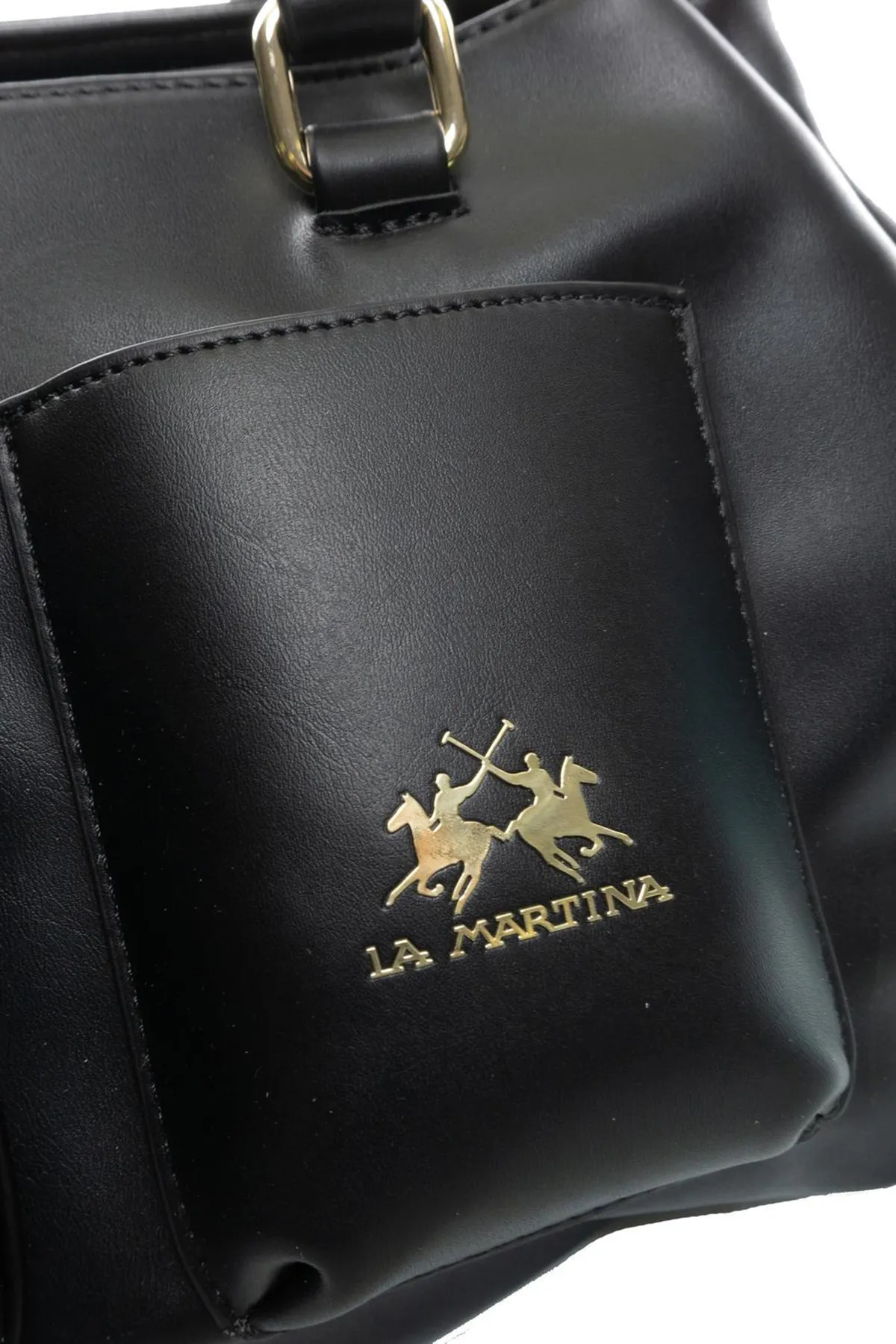 La Martina  Handtasche Damen/Mädchen SCHWARZ