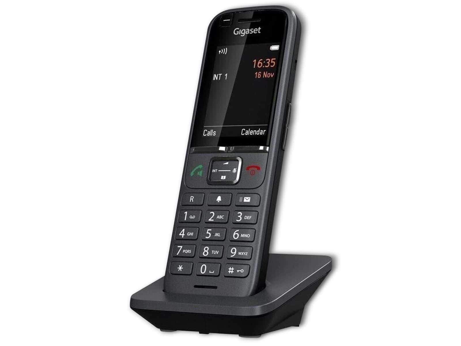 Gigaset GIGASET Telefon Pro S700H, schwarz Schnurloses DECT-Telefon