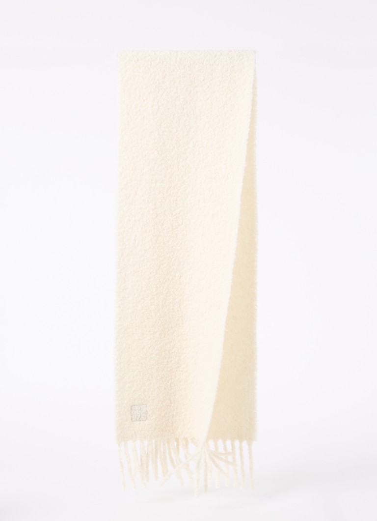 Sandro Curl skjerf i alpakkaullblanding 180 x 30 cm