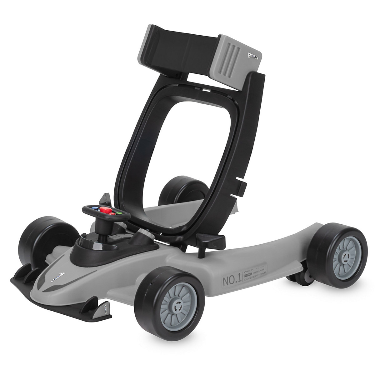 Lauflernwagen Lauflernhilfe Gehfrei 2 in1 mit Sound LITTLE SPEEDSTER 70 x 62 x 40 cm