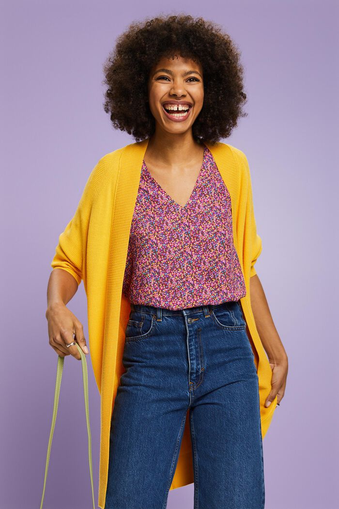 Bluse mit Print, LENZING™ ECOVERO™