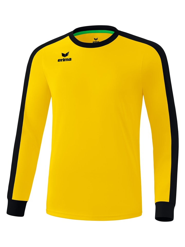 erima Retro Star Trikot langarm in gelb/schwarz günstig kaufen