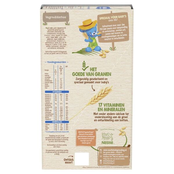 Nestlé 6 M Biscuit Pyjamapapje 3 x 250ml