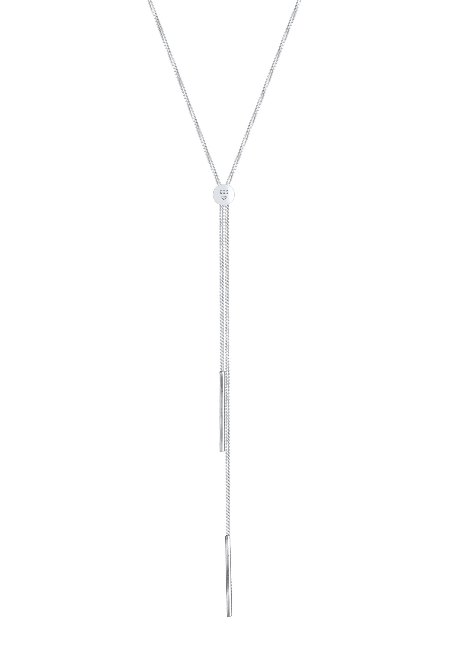 Elli Halskette Y-Kette Geo Stab Minimal 925 Silber