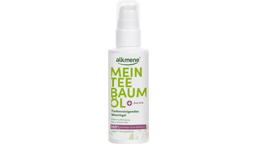alkmene Mein Teebaumöl Tiefenreinigendes Waschgel 150 ml