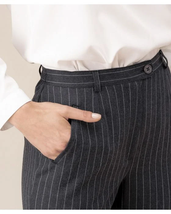 Pantalon flanelle bi-extensible 2 statures