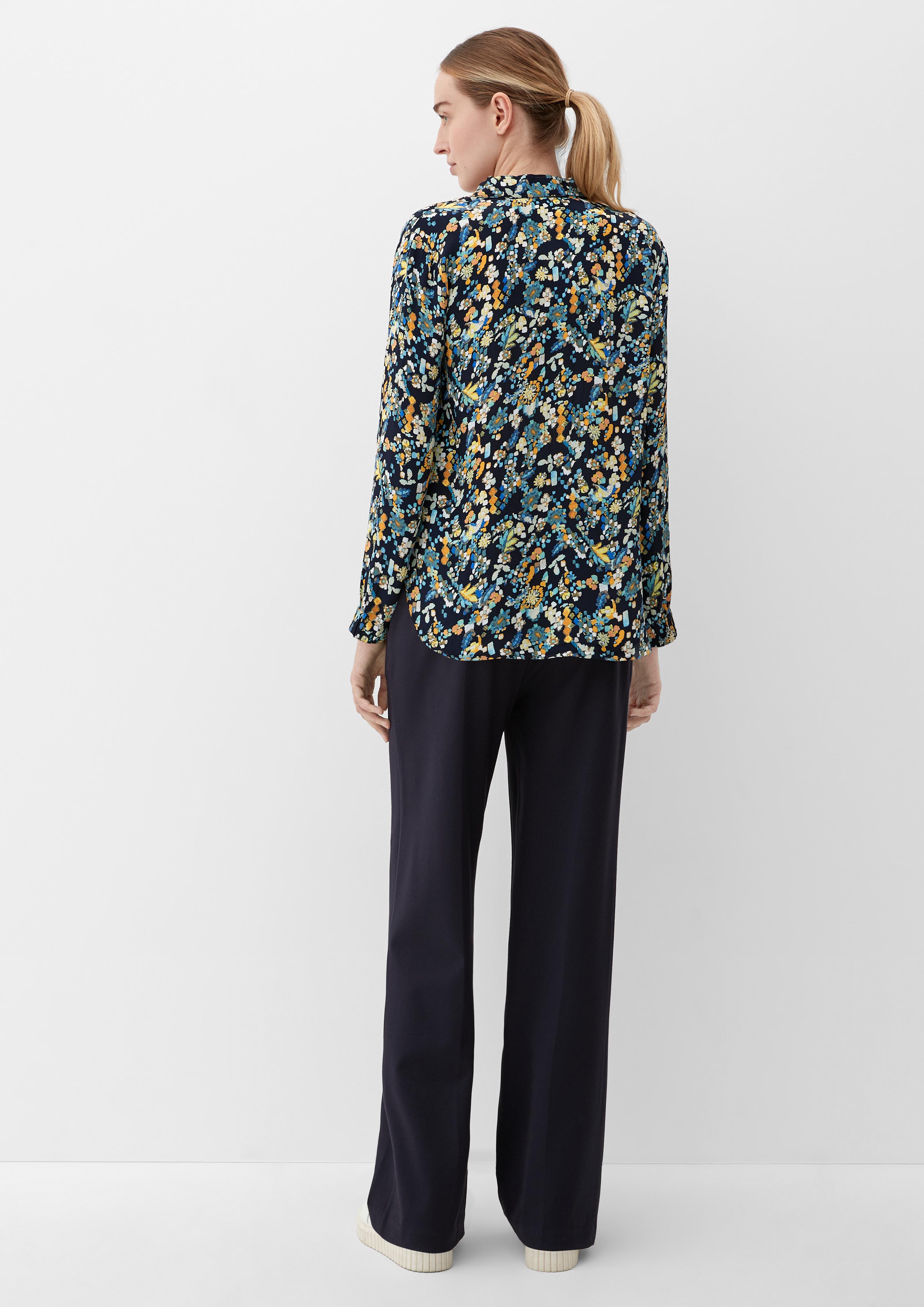 Viskosebluse mit Crêpestruktur  2128304-59A0