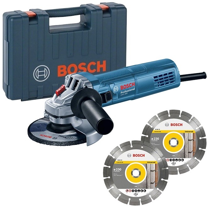 Bosch Blue 060139600B GWS 880 Vinkelsliper 125 mm