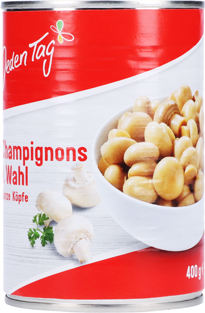Jeden Tag Champignons I. Wahl ganze Köpfe