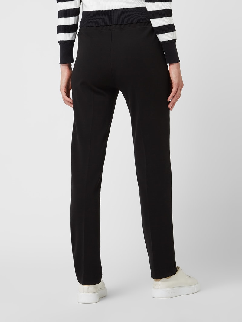 Schlupfhose aus Jersey Modell 'Jane' in schwarz