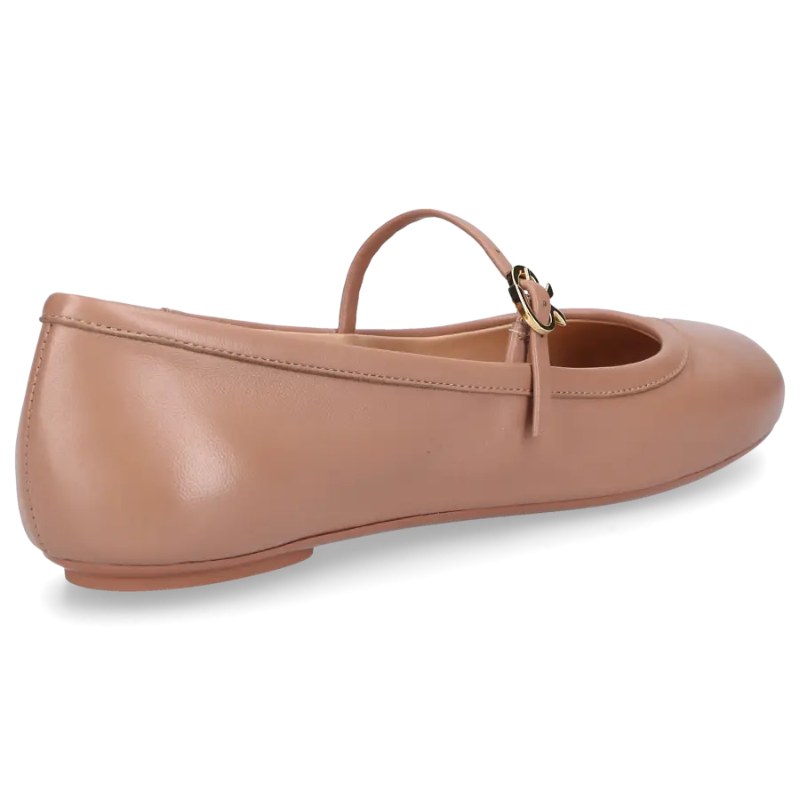 Gianvito Rossi - Riemchenballerinas CARLA Nappaleder - braun