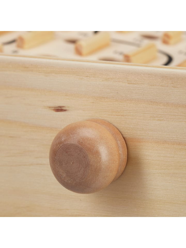 relaxdays Labyrinth Spiel in Natur günstig kaufen onesize