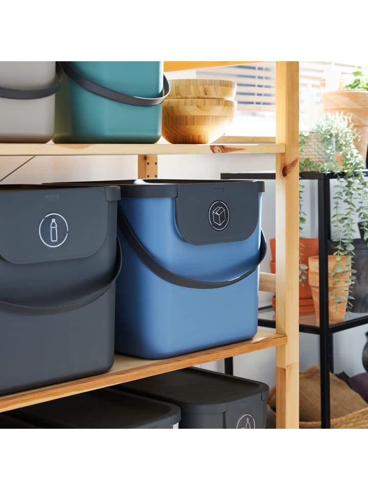 Rotho 3er Set Recycling Müllsystem 40 l ALBULA günstig kaufen onesize