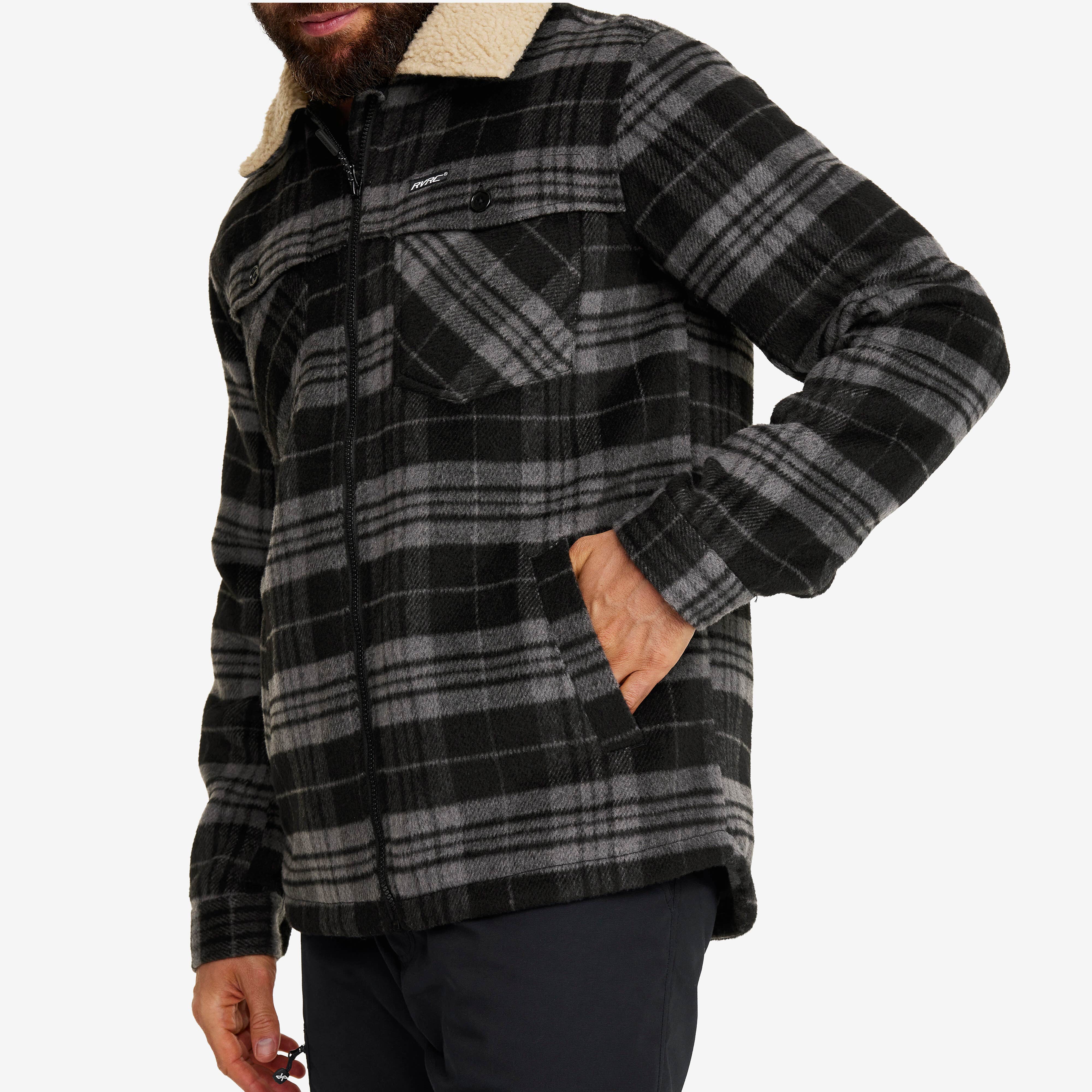 Lumber Jacket Homme Black/Anthracite