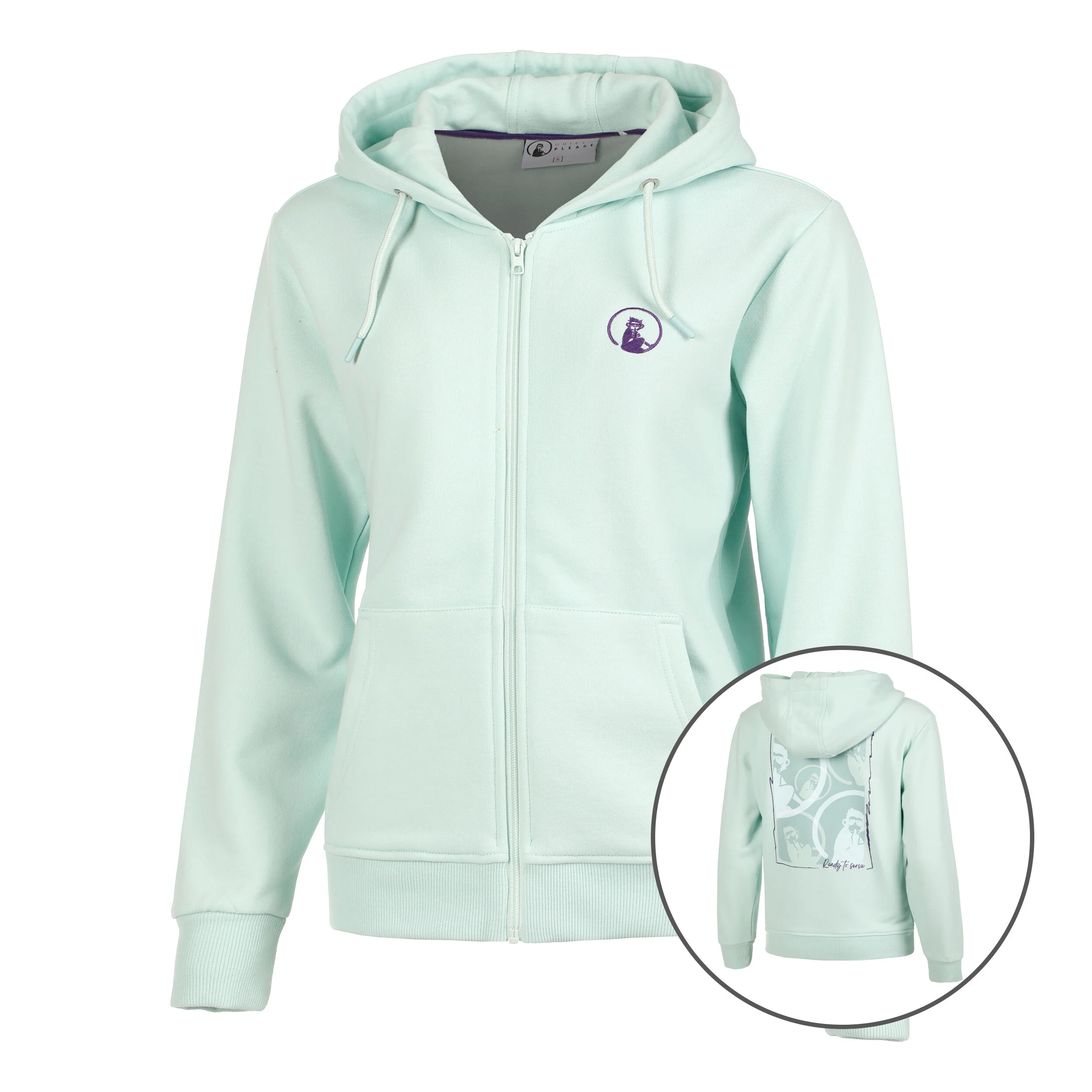 Circles'n'Squares 2.0 Trainingsjacke Damen - Mint