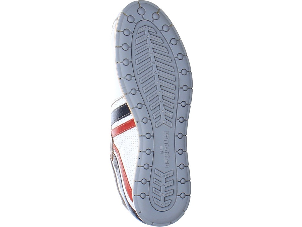 KAMU GUSTO Freizeit Schnürer weiss Sneaker