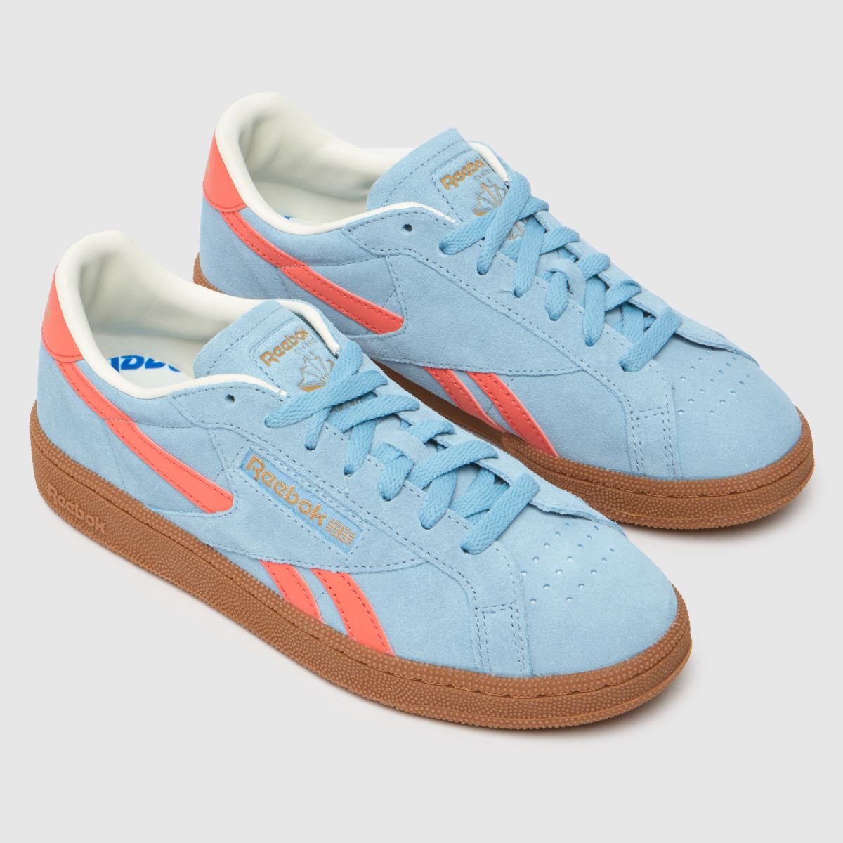 Reebok Club C Grounds cipők halványkék színben