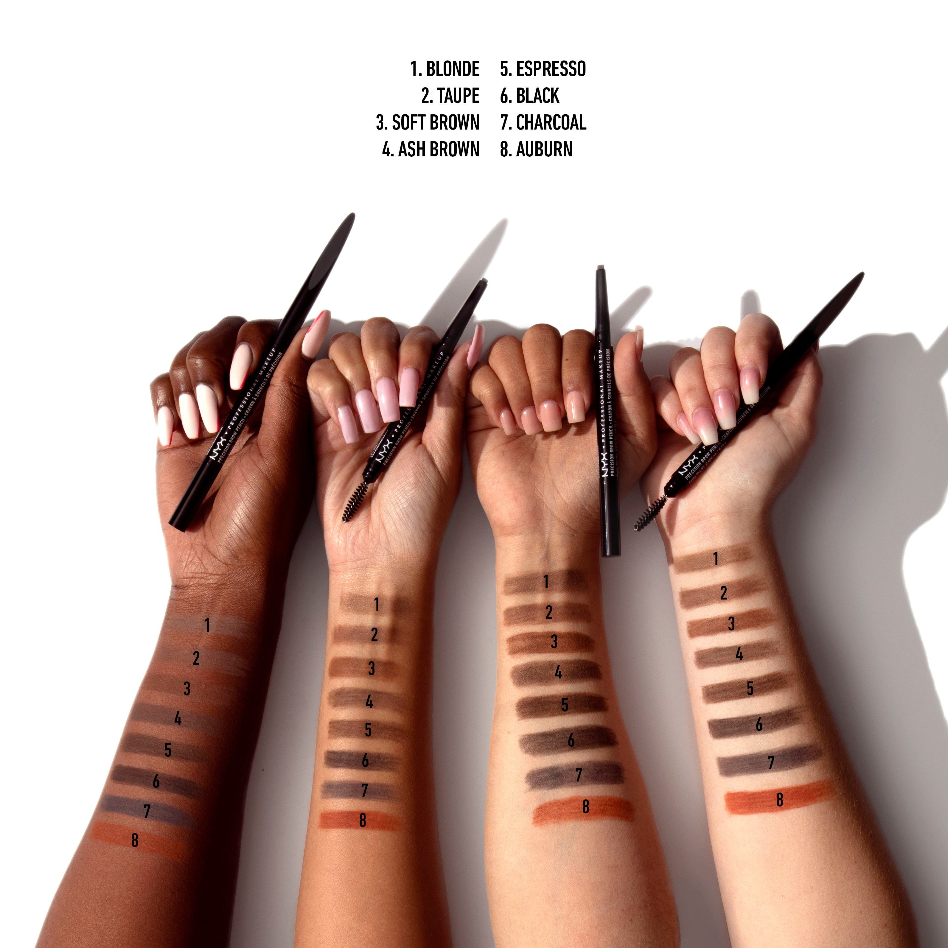 NYX Augenbrauen-Stift Professional Makeup Precision Brow Pencil