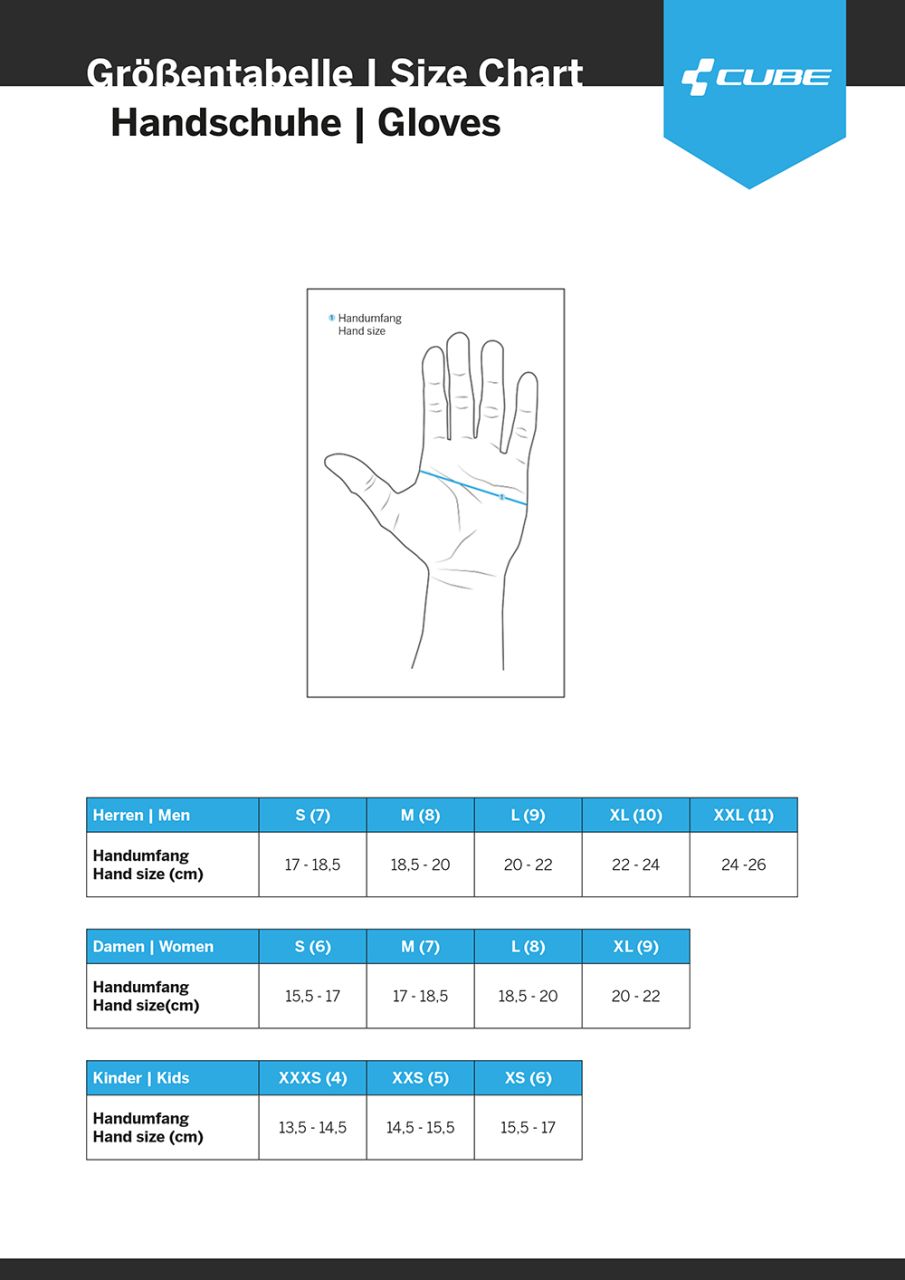 Cube Rookie Performance - Kinder Kurzfinger Handschuhe kaufen | Bike-Discount