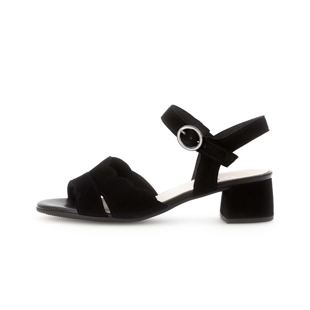 Gabor fashion Riemchensandale schwarz